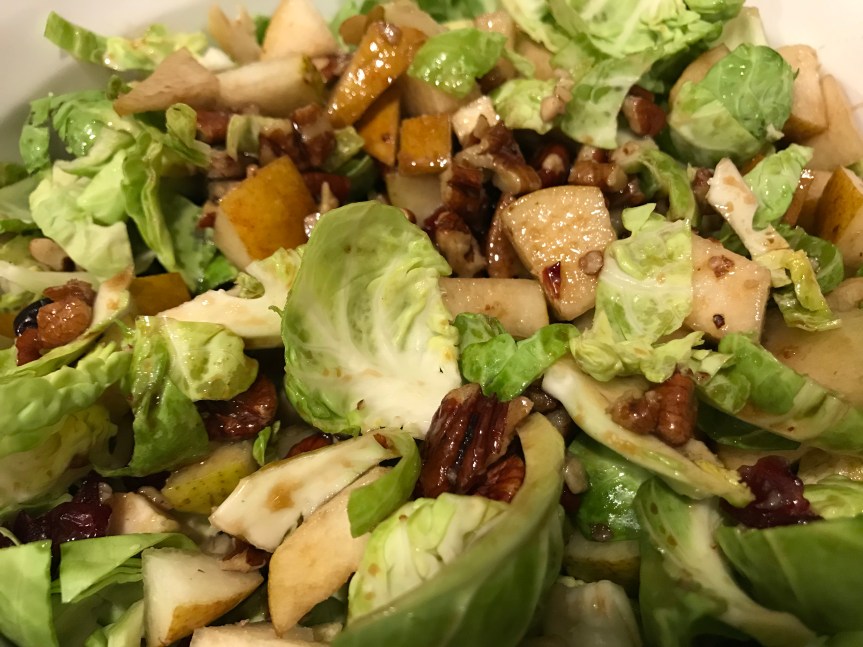 Pear & Brussels Sprouts&nbsp;Salad
