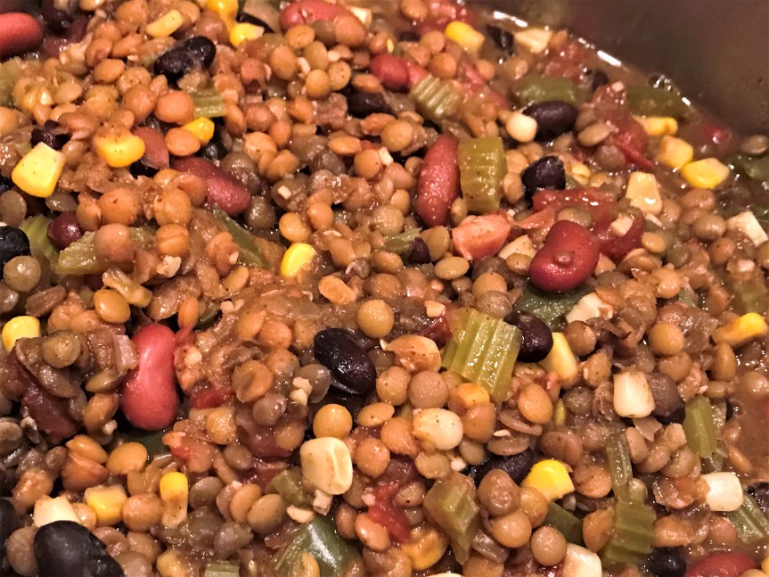 Vegan 1 Pot Red Lentil&nbsp;Chili