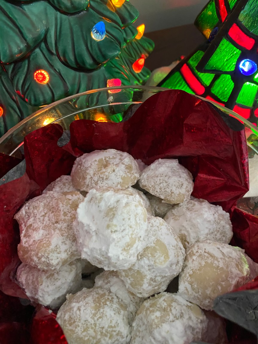 Pecan Snowball Cookies Gluten-Free Dairy-Free&nbsp;Vegan